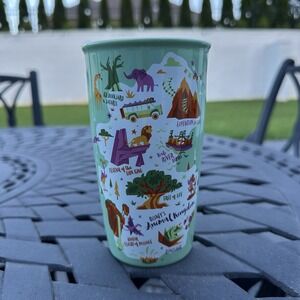 Starbucks‎ Disney Parks Animal Kingdom Ceramic Tumbler Green Coffee Mug